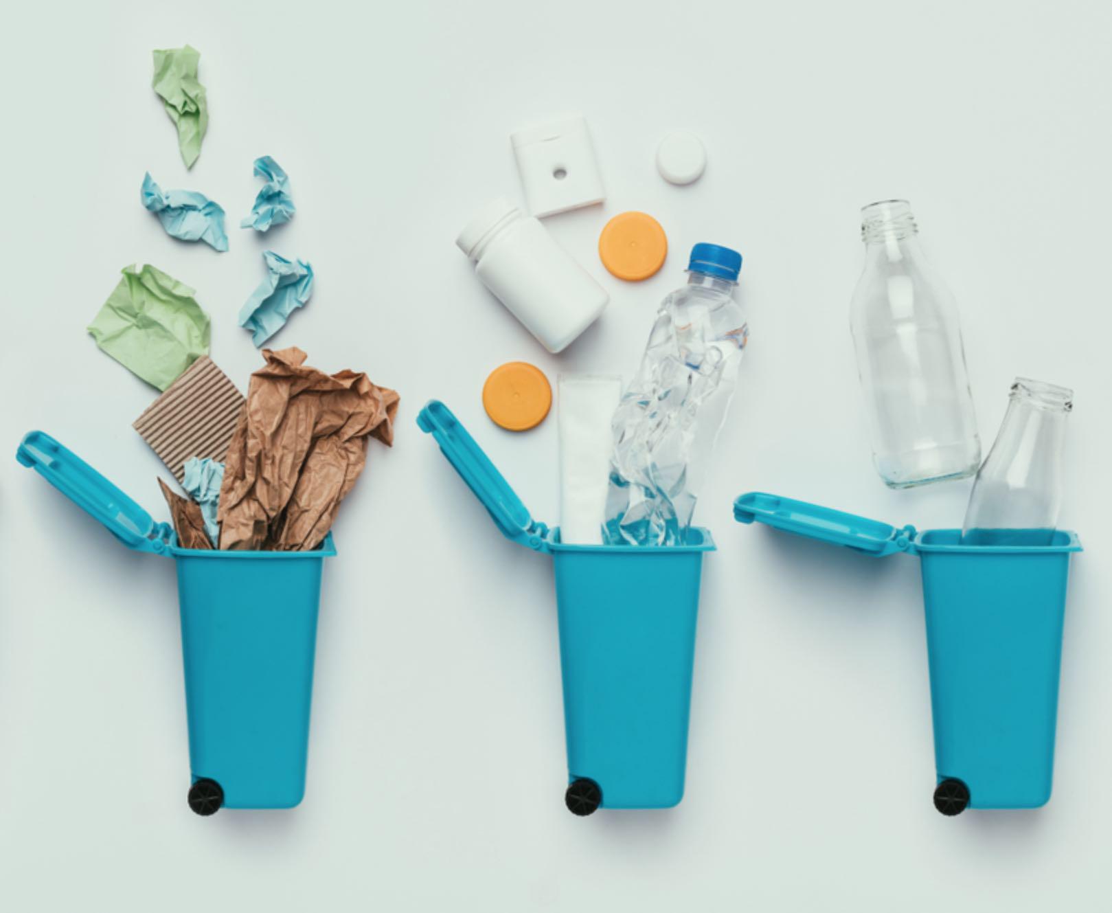 3 types of recyclables